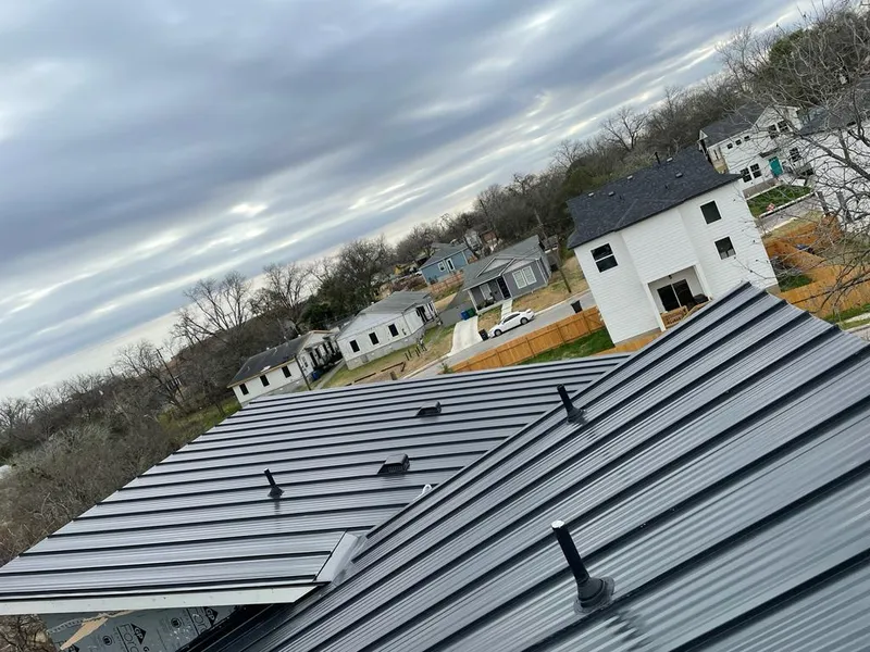 Standing seam metal roof panels with vents for Skylight Repair in Silverton